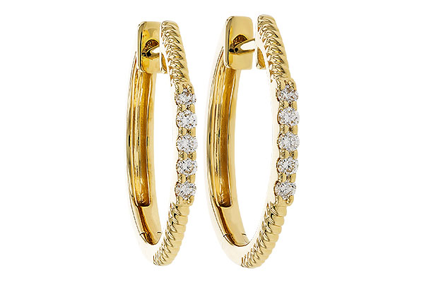 L274-77613: EARRINGS .11 TW