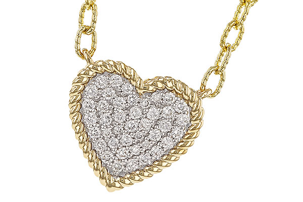 L274-78468: NECKLACE .32 TW (18")