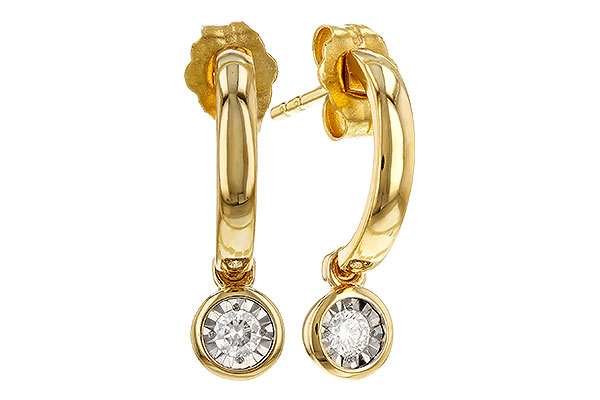 L274-79413: EARRINGS .10 TW