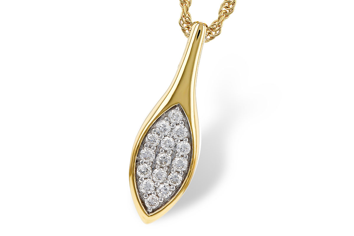 L274-79450: NECKLACE .20 TW