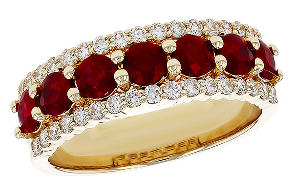 L275-63950: F188-39441 W/RUBY 1.26 TW RUBY 1.70 TGW