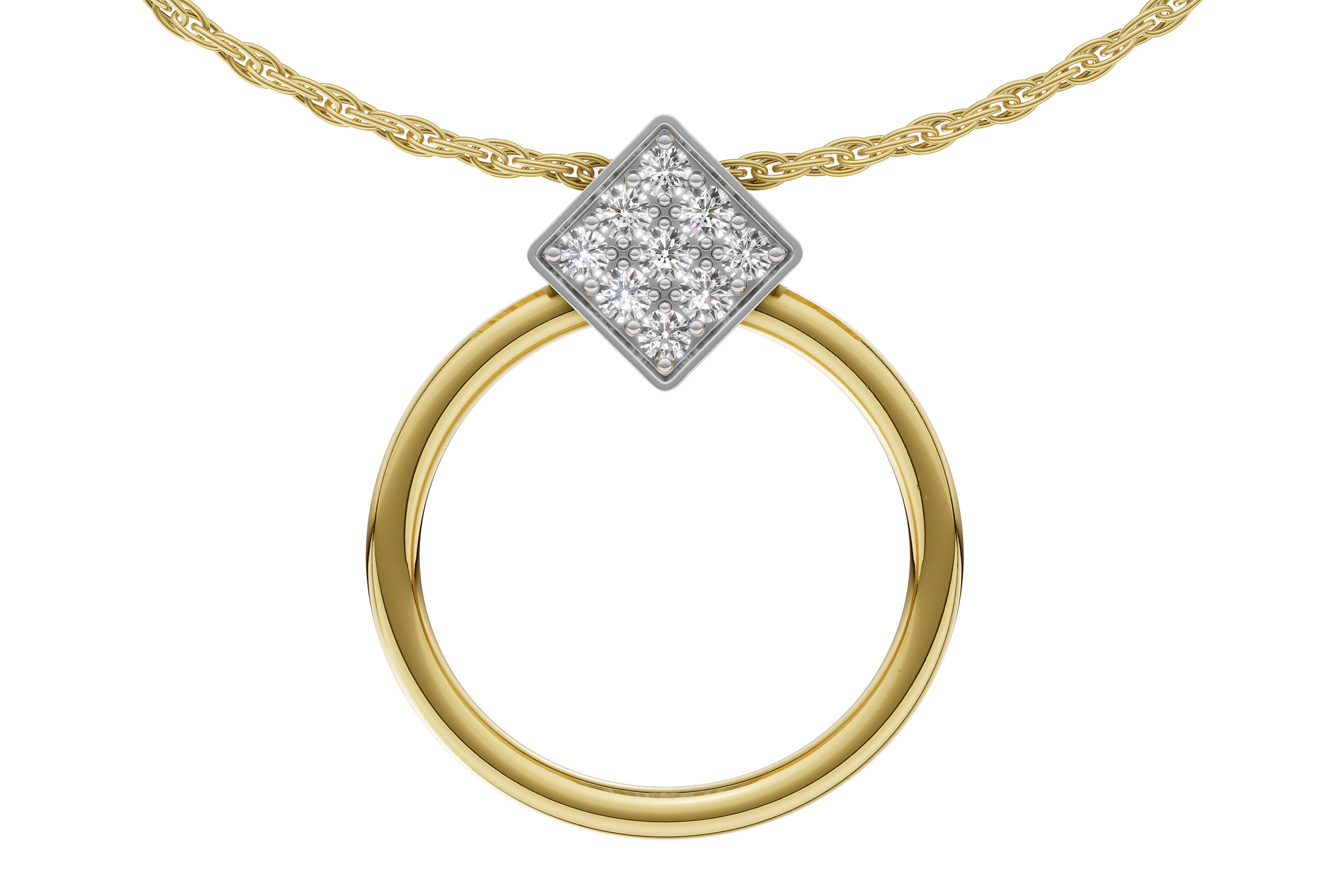 L275-64850: NECKLACE .25 TW