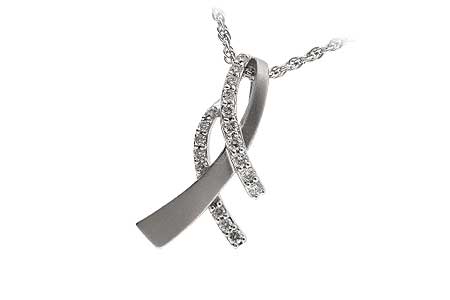 M006-54895: NECKLACE .15 TW