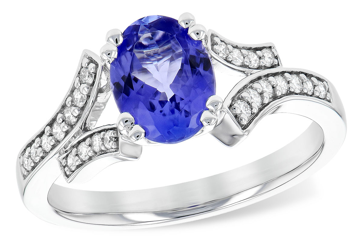 M190-24904: LDS RG 1.15 TANZANITE 1.30 TGW