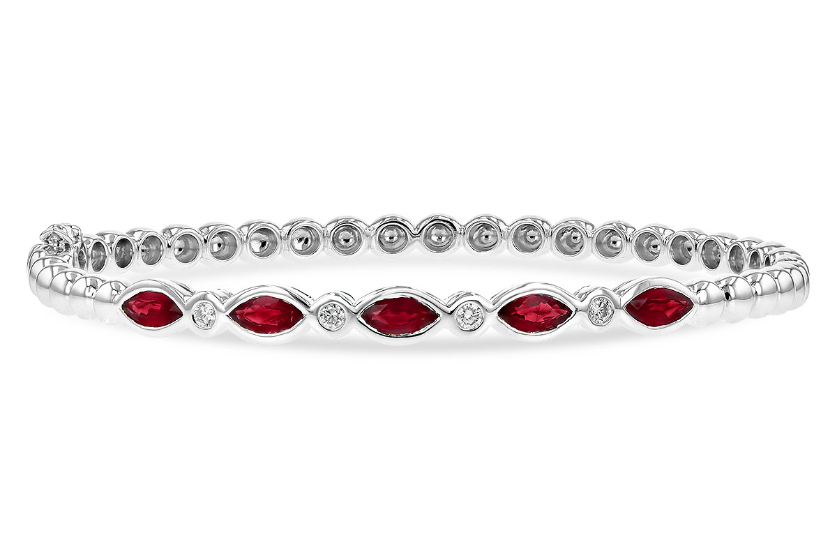 M190-25777: BANGLE 1.50 RUBY 1.63 TGW