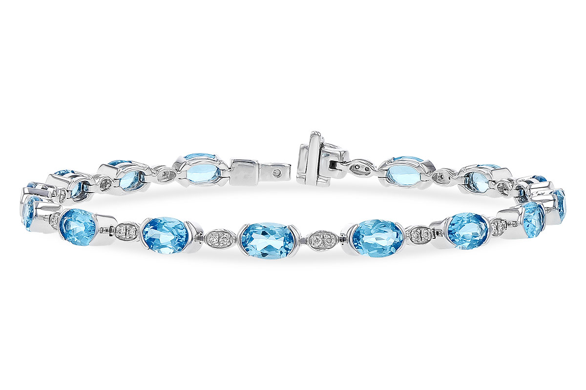 M273-82095: BRACELET 7.80 SWISS BLUE TOPAZ 7.96 TGW