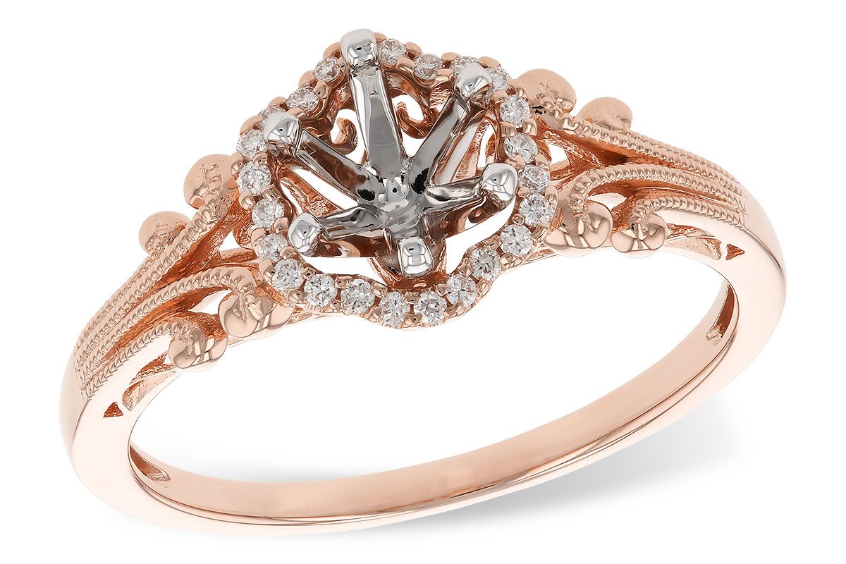 M273-88513: LDS SEMI DIA RG .08 TW (FOR .50 CTR)