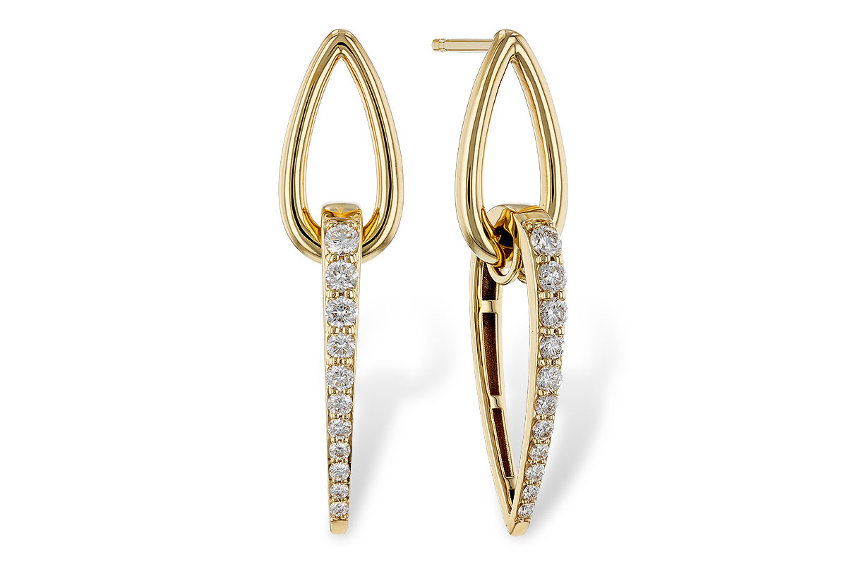 M274-73968: EARRINGS .75 TW