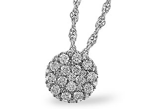 M274-75731: NECKLACE .25 TW