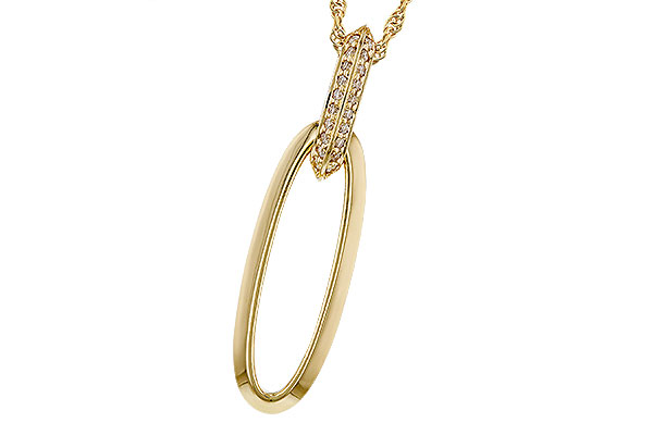 M274-76640: NECKLACE .10 TW