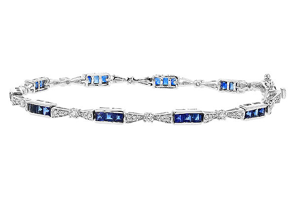 M274-78495: BRACELET 2.10 SAPPHIRE 2.75 TGW (7")