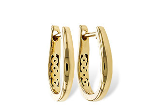 M274-78522: GOLD EARRINGS (15MM)