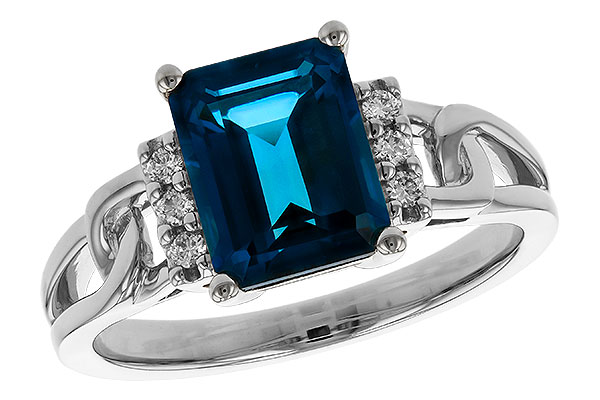M274-79386: LDS RG 2.42 LONDON BLUE TOPAZ 2.50 TGW (9x7MM LBT)