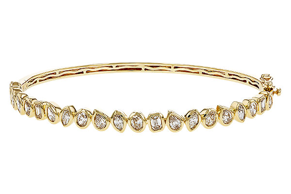 M274-80322: BANGLE 1.65 TW FANCY CUT DIAS